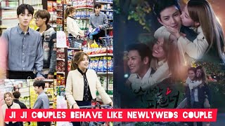 ji chang wook Nam ji hyun behave like newlyweds couple [upl. by Agnizn]