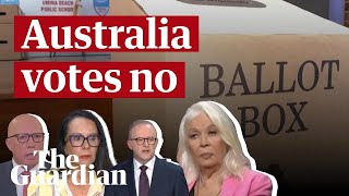 Australian referendum 2023 Australia votes no and rejects Indigenous voice to parliament [upl. by Lupe962]