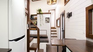 ABSOLUTELY STUNNING STARLING 33 TINY HOME Designed For A Growing Family [upl. by Selle]