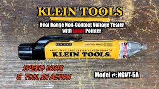 SAFETY Klein Tools NonContact Voltage Tester with Laser Pointer Review  NCVT5A [upl. by Ellerud]