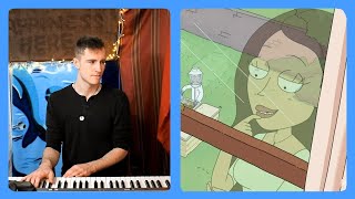 Beekeeping Dads Rick and Morty Piano Dub [upl. by Yespmed]