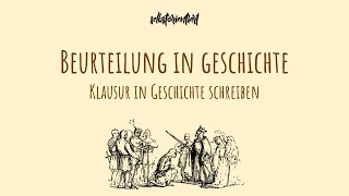 Beurteilung in Geschichte schreiben  Einleitung  Operator  Schreiben  Beispiel Einleitungssatz [upl. by Buderus750]