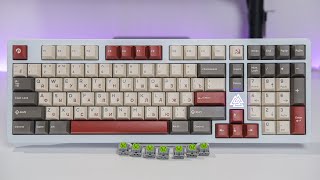 ⌨️ KBDfans Odin R3  Owlab Neon lubed typing sounds [upl. by Past346]