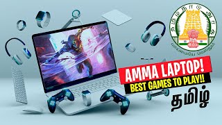 Top Games for Government Amma Laptop amp Low End PC  Tamil [upl. by Jallier]