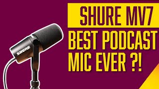 Should You Buy Shure MV7 or MV7 Is it worth buying [upl. by Alwin139]