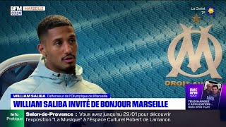 Ses performances son avenir à lOM linterview complète de William Saliba à BFM Marseille [upl. by Ssur]