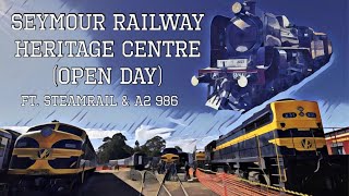 The Seymour Railway Heritage Centre Open Day SRHC [upl. by Macgregor]