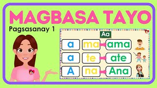 MGA SALITANG MAY DALAWANG PANTIG  UNANG HAKBANG SA PAGBASA  LEARNWITHTEACHER  KINDER  GRADE 1amp2 [upl. by Reinwald]