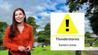 Katerina Christodoulou BBC Weather 31st August 2024 [upl. by Hubey869]