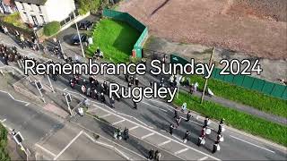 Remembrance Parade 2024 Brereton Rugeley [upl. by Amora]