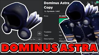 Roblox UGC Dominus Astra Copy 250 Robux [upl. by Niar]