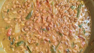 Thattai Payaru Kadayal Recipe Cowpeas CurryKaramani Kadayal Tasty healthy thattai cowpeas 🤤👌 [upl. by Aedrahs643]