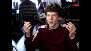 Cursed Jesse Eisenberg Exclusive Interview  ScreenSlam [upl. by Adnilreh619]