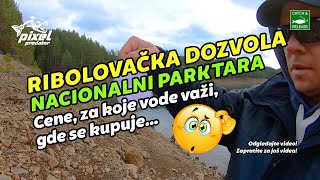 Sve o dozvolama za ribolov  Zaovinsko jezereo  Jezero Perućac  Jezero Spajići  NP Tara [upl. by Opiak]