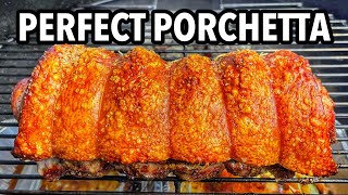 Porchetta Recipe Cooked in the Weber Kettle [upl. by Mildred525]