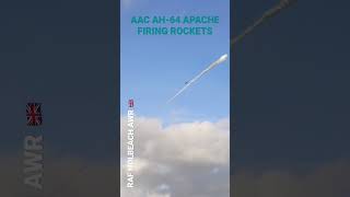 LOOK AT THIS AH64 APACHE FIRING LIVE ROCKETS AT HOLBEACH AIR WEAPONS RANGE apache hot holbeach [upl. by Dawes]