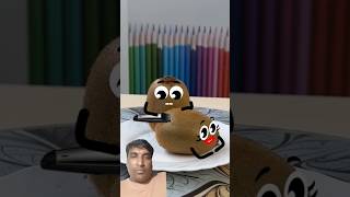 Doodles  Two kiwis on depilation 🤪 shorts doodles kiwi animations doodlesart [upl. by Hildegarde]