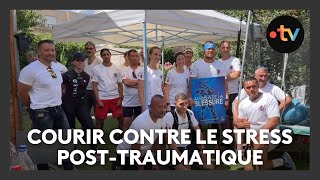 Un soldat cours 100 kilomètres contre le stress posttraumatique [upl. by Malda629]