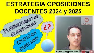 ⚠️ 2025 ¡CUIDADO CON ESTAS OPOSICIONES DOCENTES 2024 y 2025 ⚠️ ¡El vídeo que no debes perderte 😱 [upl. by Berni]