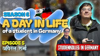 Studienkolleg in Germany A Day in Life of an Indian Student in Germany 🇩🇪  S06 E05 [upl. by Adrial124]