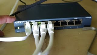 TPLink TLSG108  8 Port Gigabit Unmanaged Ethernet Network Switch Ethernet Splitter Review [upl. by Eelreveb751]