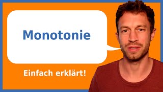 Monotonie  Funktion auf Monotonie untersuchen einfach erklärt  Herr Locher [upl. by Mackler969]