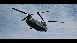 capel military show 2022 Chinook arrival [upl. by Gerc238]