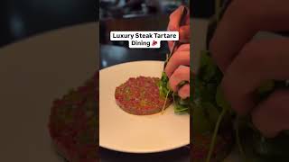 Tableside Luxury Steak Tartare [upl. by Nogras44]