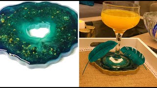 How to make your own resin coasters [upl. by Animsaj]