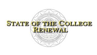 State of the College 2017 • Renewal [upl. by Michaele315]