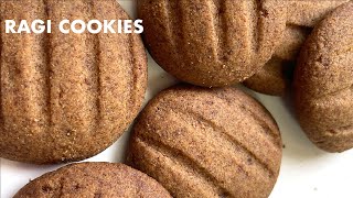 Ragi Biscuits Recipe With Jaggery The Perfect After School Snack For Kids [upl. by Rickard]