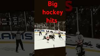 Big hockey hits nhl hockey hits sports shorts [upl. by Oeniri662]