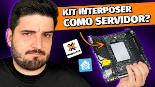 HomeLab com Kit Interposer Erying Core i7 12700H ITX com Proxmox [upl. by Ensign]