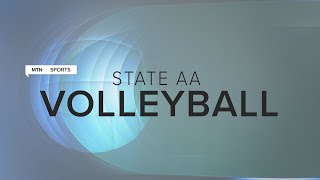 State AA volleyball No 1 Bozeman Gallatin No 2 Billings Senior headed for semifinal showdown [upl. by Hizar]