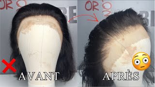 COMMENT CUSTOMISER UNE LACE FRONTAL ✨  TUTO POUR DÉBUTANT ft Alipearl Hair [upl. by Enitsud587]