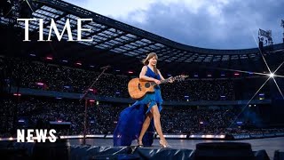 Taylor Swift’s UK Crowd Generates Seismic Activity [upl. by Aubree]