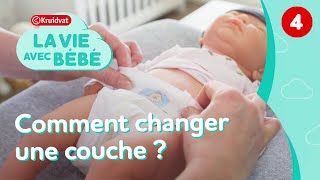 Comment changer la couche de votre bébé   La vie avec bébé afl 4  Kruidvat [upl. by Bullard]