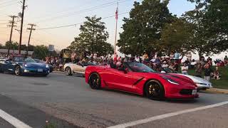 2017 Corvettes At Carlisle Parade Part 2 REV IT UP [upl. by Aniret]