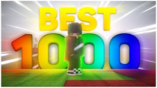 BEST 1000 STAR 🥱「 Ranked Bedwars Montage 」 [upl. by Gausman]