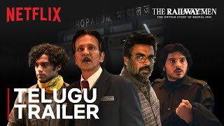 The Railway Men  Official Telugu Trailer  R Madhavan Kay Kay Menon Divyenndu Babil Khan [upl. by Skelly]