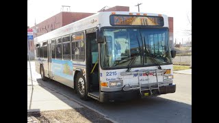 NFTA Metro Deadhead to Thruway Mall Bus 2215  2002 Gillig Advantage [upl. by Radack643]