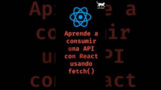 Cómo consumir una API con react usando fetch [upl. by Elocim]