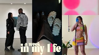 a week in my life VLOG  how i shoot for brands my go to hairstyles GRWM [upl. by Klockau384]