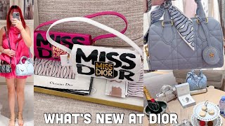 Dior Shopping  New Collection Dior AutumnWinter 2024 2025 Miss Dior Flap Bag Dior Groove Bag [upl. by Aramo]