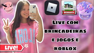 LIVE jogos e muitas brincadeiras 🥳🥳 [upl. by Barboza827]