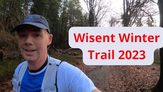 Wisent 🦬 Winter trail 2023  23 km in shorts amp tshirt [upl. by Turtle]