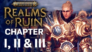 CRUSADE OF THE STORMCAST ETERNALS Warhammer Age of Sigmar Realms of Ruin  Campaign Gameplay 1 [upl. by Aihtenak]