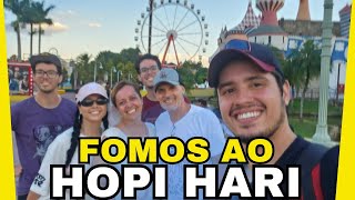 1 Fomos no Hopi Hari com a família 🤩 [upl. by Lukin]