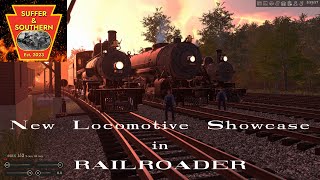 New Locomotive Showcase in RAILROADER [upl. by Ainek235]