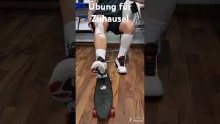 Training Kniegelenk nach Operation knie kreuzbandriss shorts youtuber aclrecovery [upl. by Novehs]